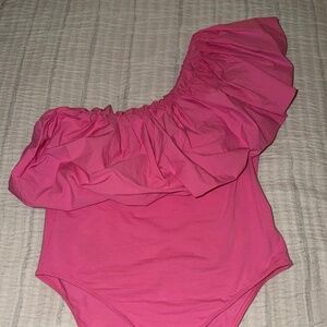 Mango one should er open blouse